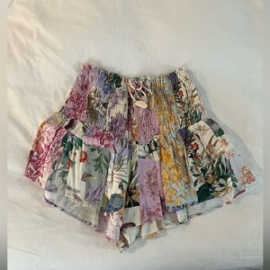 Zara floral shorts size small